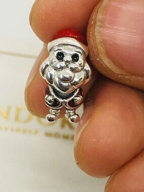 Pandora Playful Santa Charm
